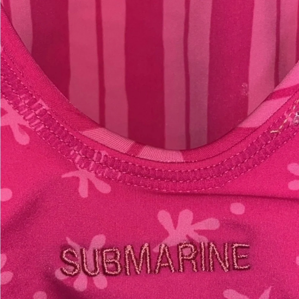 Submarine Pink Reversible One-Piece Swimsuit